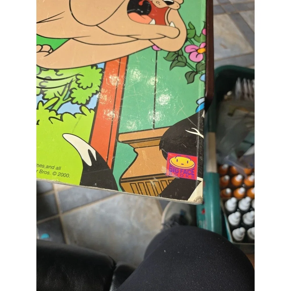 Tweety's Big Book Of Widdle Wuv Stories Bird Sylvester Looney Tunes Pepe Pew L1